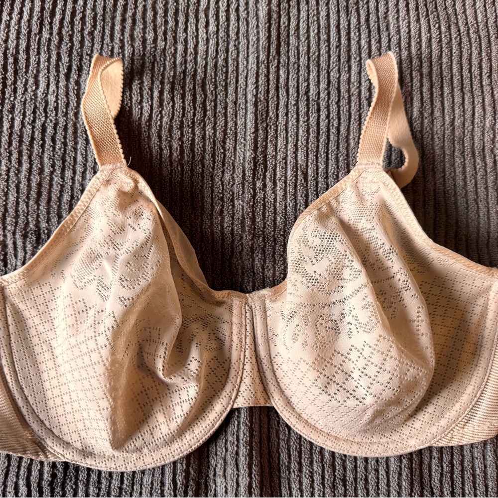 Wacoal Lace Detail Tan Bra